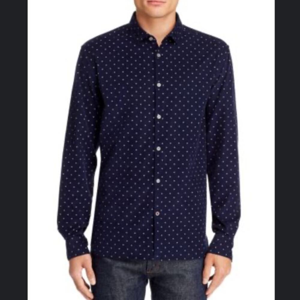 John Varvatos Star USA Ross Corduroy Regular Fit Button Down